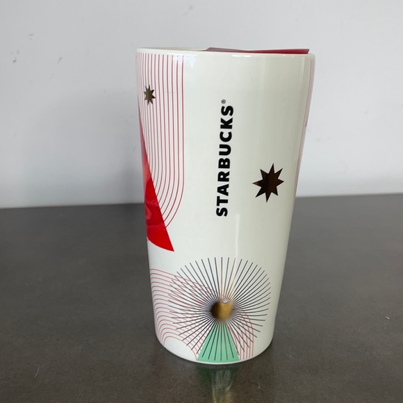Starbucks Ceramic Holiday Tumbler